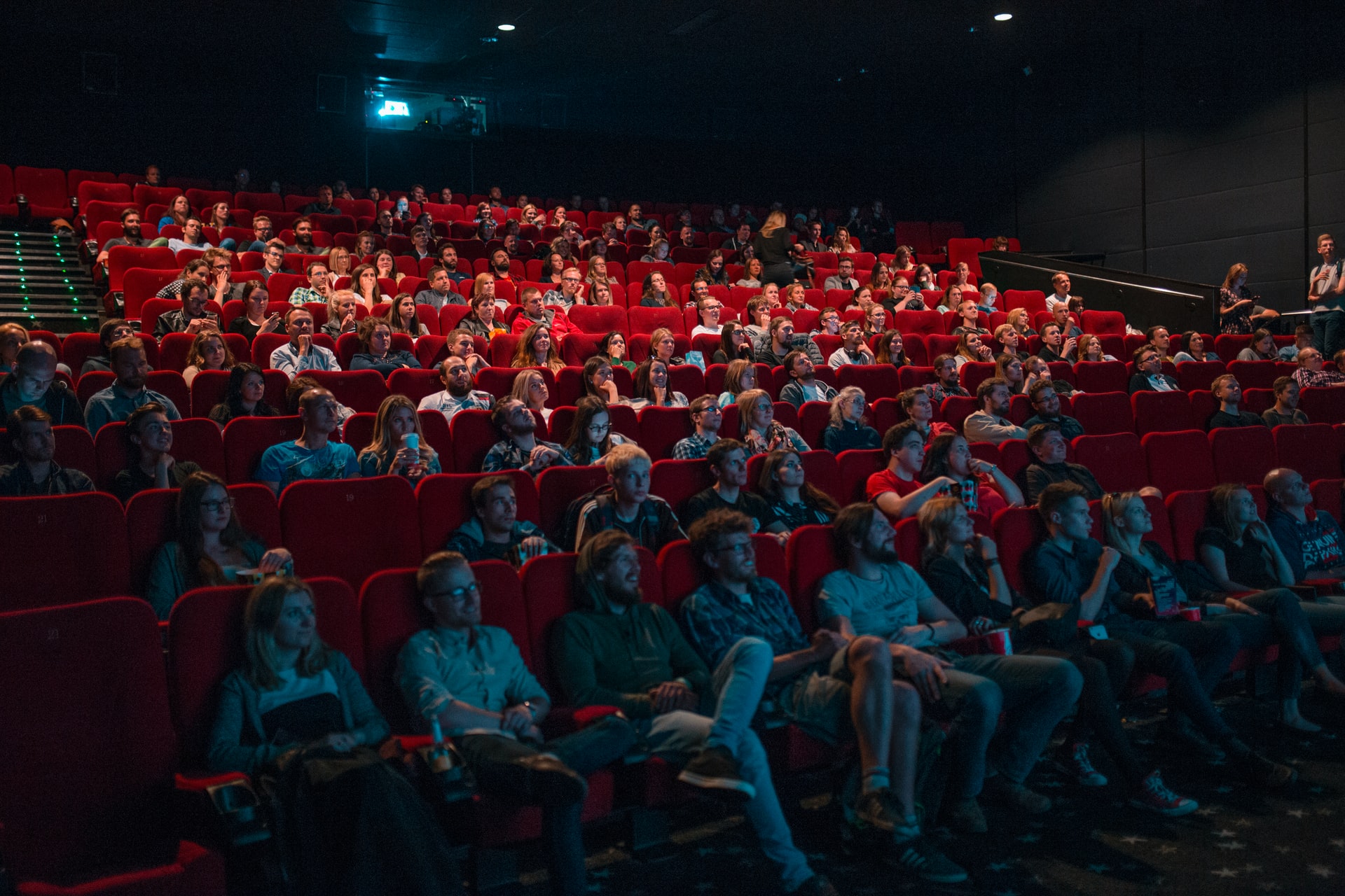 Audience in a cinema
